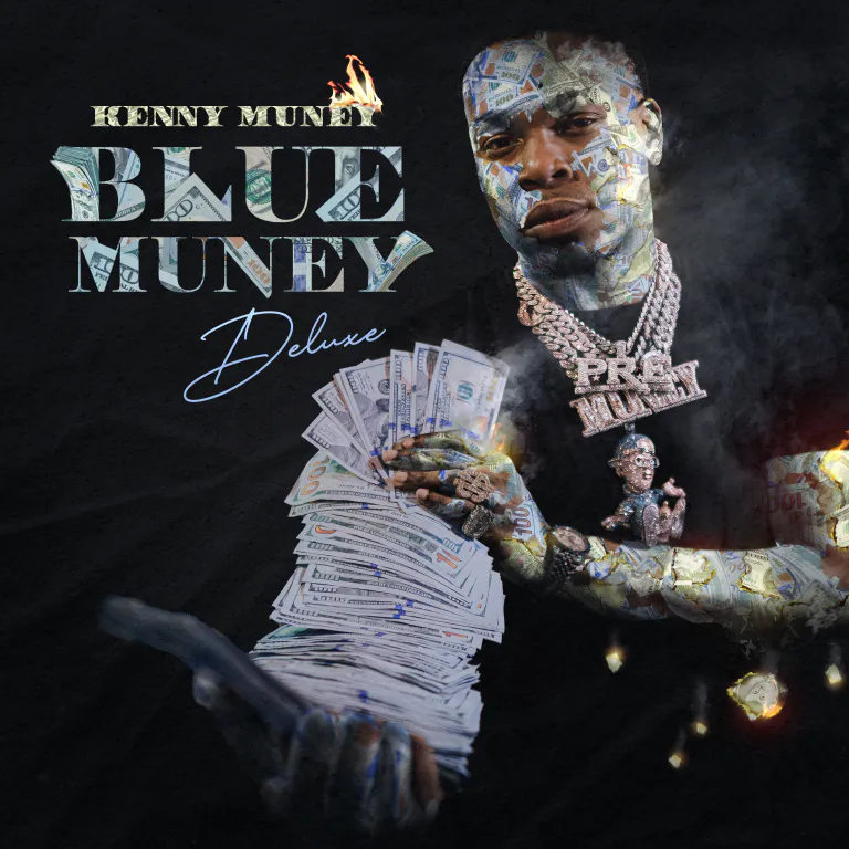 Kenny Muney - Blue Muney Album Cover Art - Front Cover